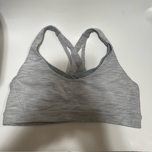 Lululemon Stash N' Run Bra
Wee Are From Space Nimbus Battleship / Ice Grey M7. - Picture 10 of 12